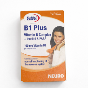 B1 Plus Capsules |  ویتامین B1 پلاس Eurho Vital